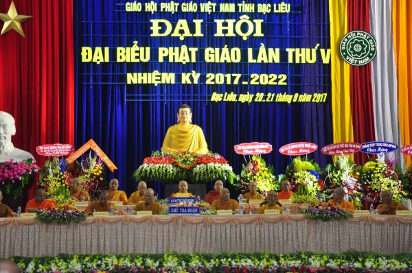 Bạc Liêu: Suy cử HT Thích Huệ Trí đảm trách Trưởng BTS GHPGVN Tỉnh