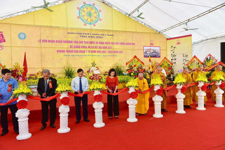 LỄ KHÁNH THÀNH GIAI ĐOẠN I TỔ ĐÌNH KIM LIÊN - CHÙA ĐỒNG ĐẮC NINH BÌNH