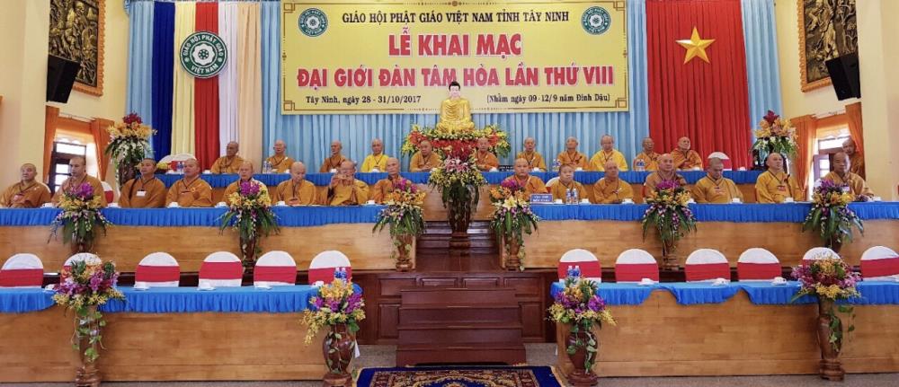 Tây Ninh: Khai mạc Đại Giới đàn Tâm Hòa VIII