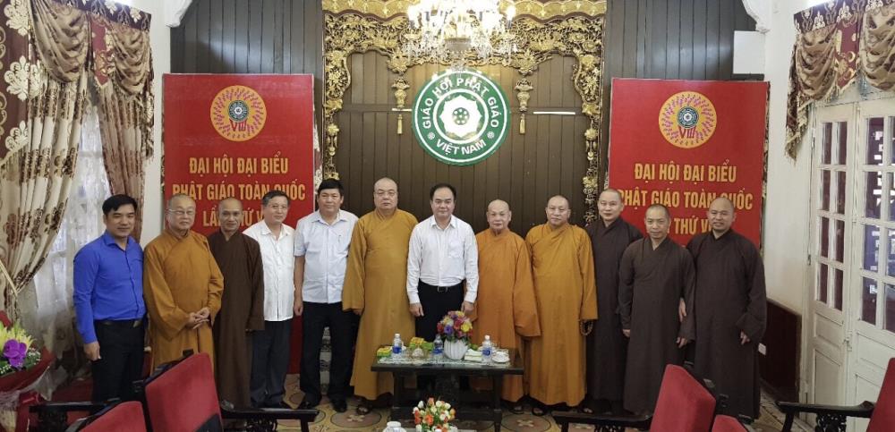 Trưởng Ban Tôn giáo Chính phủ thăm Trung ương Giáo hội