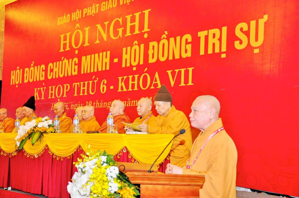 Hội nghị kỳ 6 khoá VII Hội đồng Chứng minh – Hội đồng Trị sự