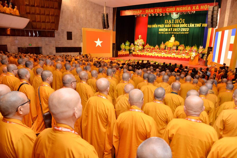 Khai mạc trọng thể Đại hội VIII Giáo hội Phật giáo Việt Nam