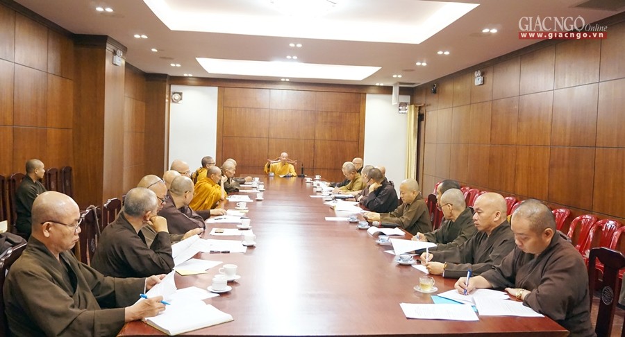 TP.HCM: Họp Ban Tổ chức Đại hội Phật giáo lần thứ IX