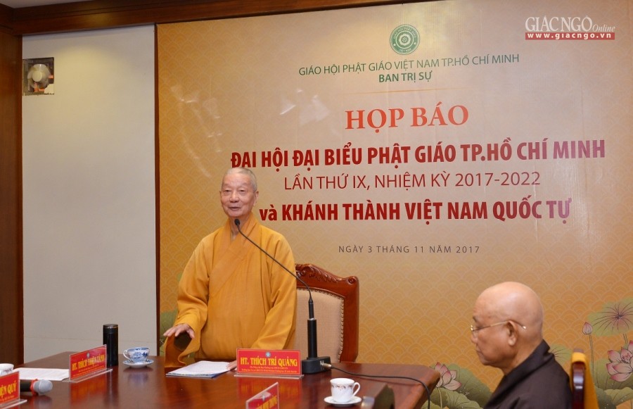 Họp báo về Đại hội & khánh thành Việt Nam Quốc Tự
