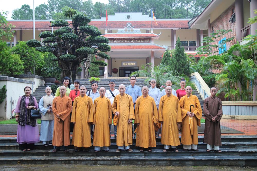 Ban Văn hóa Trung ương GHPGVN khảo sát thực địa tại Học viện PGVN tại Thừa Thiên Huế