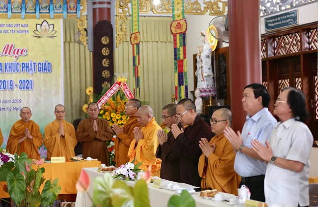 Lễ khai mạc cuộc vận động sáng tác ca khúc Phật giáo khu vực Tây Nguyên (2019-2020)