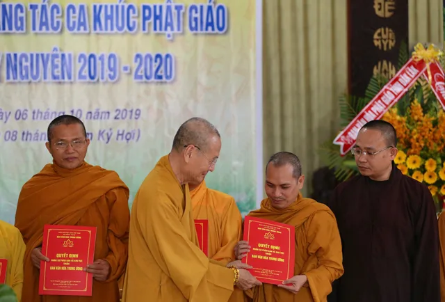 Lễ khai mạc cuộc vận động sáng tác ca khúc Phật giáo khu vực Tây Nguyên (2019-2020)
