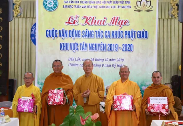 Lễ khai mạc cuộc vận động sáng tác ca khúc Phật giáo khu vực Tây Nguyên (2019-2020)
