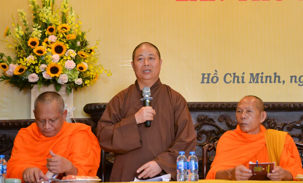 TT.Thích Thọ Lạc phát biểu khai mạc