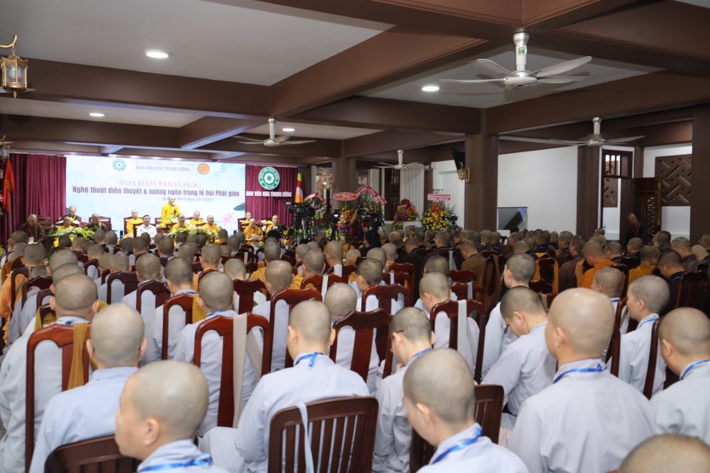 TP.HCM: Ban Văn hóa Trung ương tọa đàm khoa học “Nghệ thuật diễn thuyết xướng ngôn trong Phật giáo”
