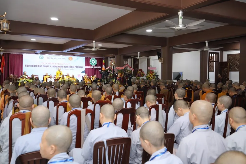 TP.HCM: Ban Văn hóa Trung ương tọa đàm khoa học “Nghệ thuật diễn thuyết xướng ngôn trong Phật giáo”