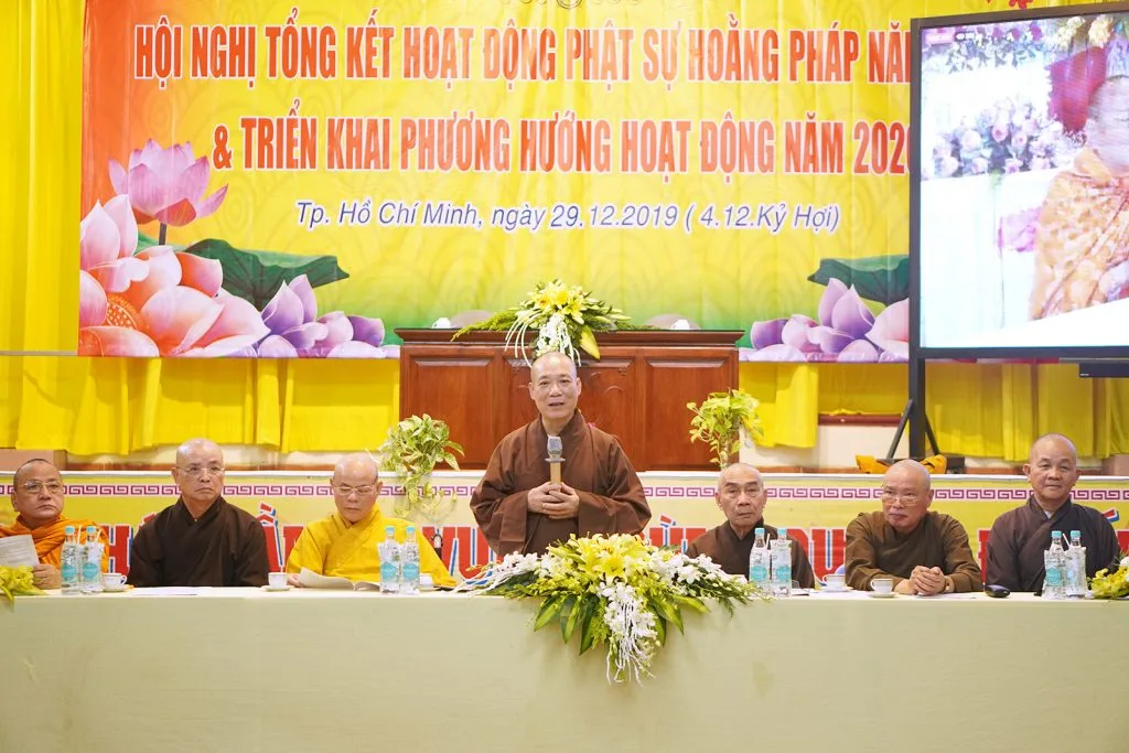 Hội nghị tổng kết hoạt động Phật sự năm 2019 của Ban Hoằng pháp TƯ GHPGVN
