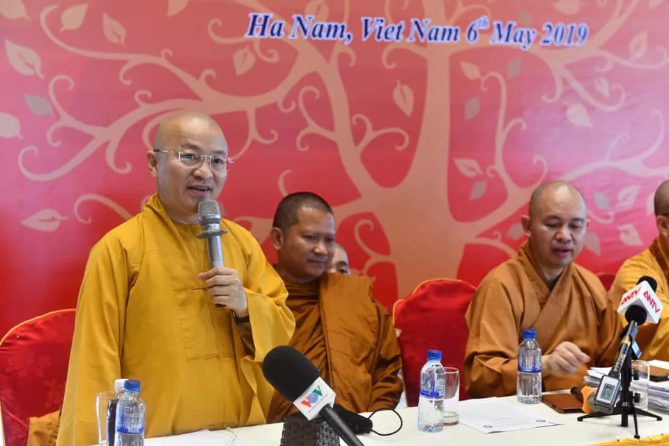 HỌP BÁO TRƯỚC THỀM KHAI MẠC ĐẠI LỄ PHẬT ĐẢN LHQ LẦN THỨ 16 TẠI TAM CHÚC (VIỆT NAM).