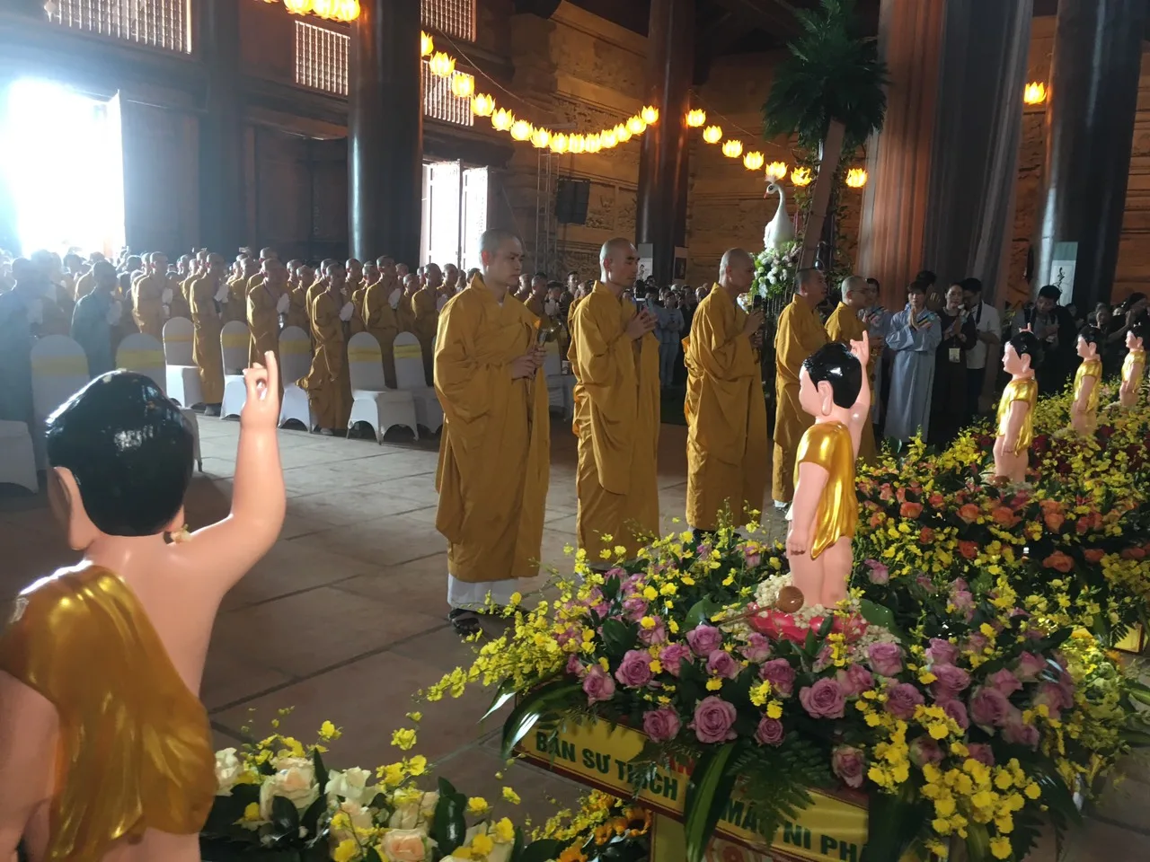 Nghi lễ Tắm Phật Kính Mừng Đại Lễ Vesak 2019, Tam chúc, Hà nam
