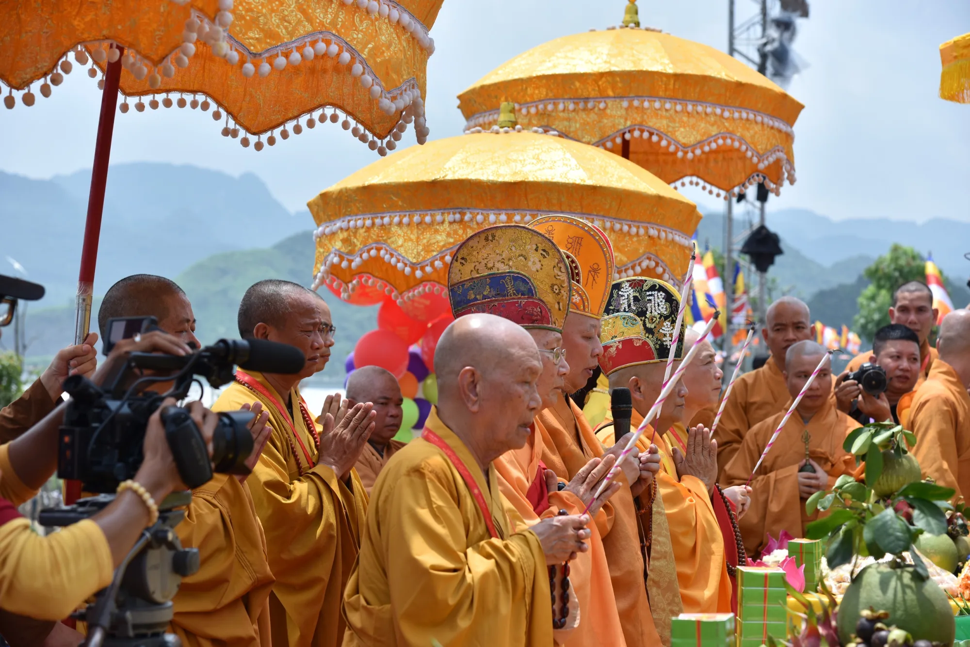 Nghi lễ Tắm Phật Kính Mừng Đại Lễ Vesak 2019, Tam chúc, Hà nam