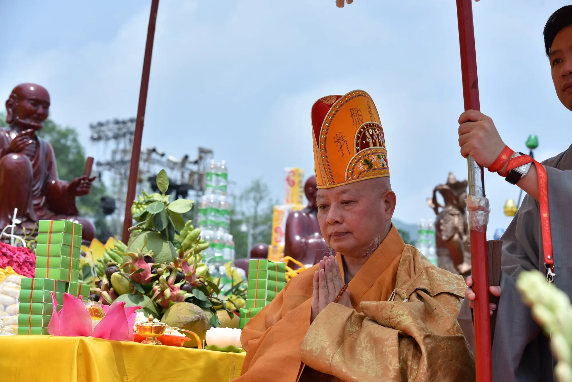 Nghi lễ Tắm Phật Kính Mừng Đại Lễ Vesak 2019, Tam chúc, Hà nam