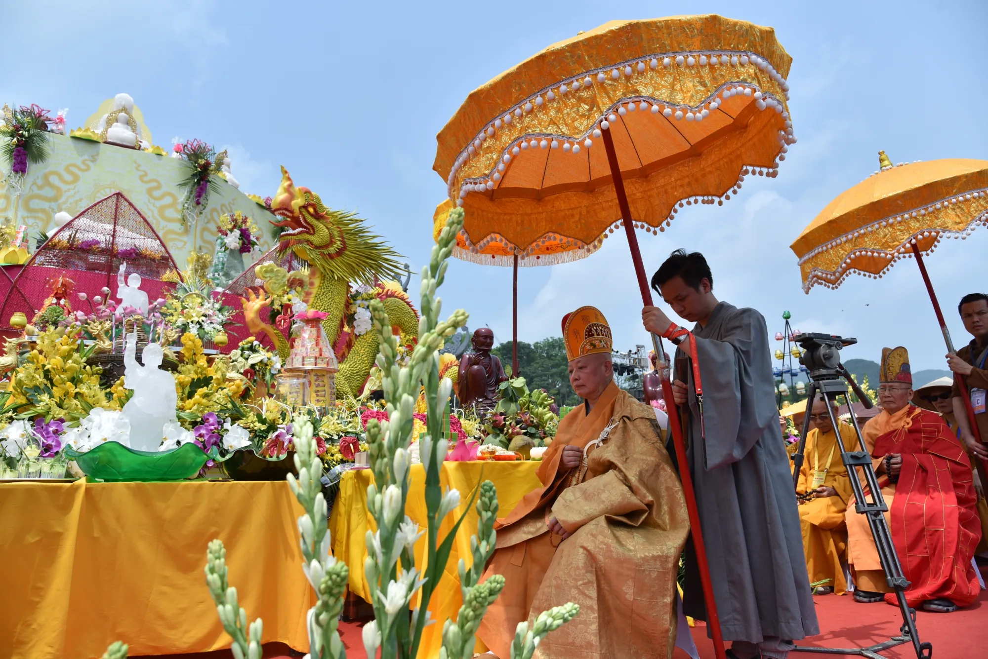 Nghi lễ Tắm Phật Kính Mừng Đại Lễ Vesak 2019, Tam chúc, Hà nam