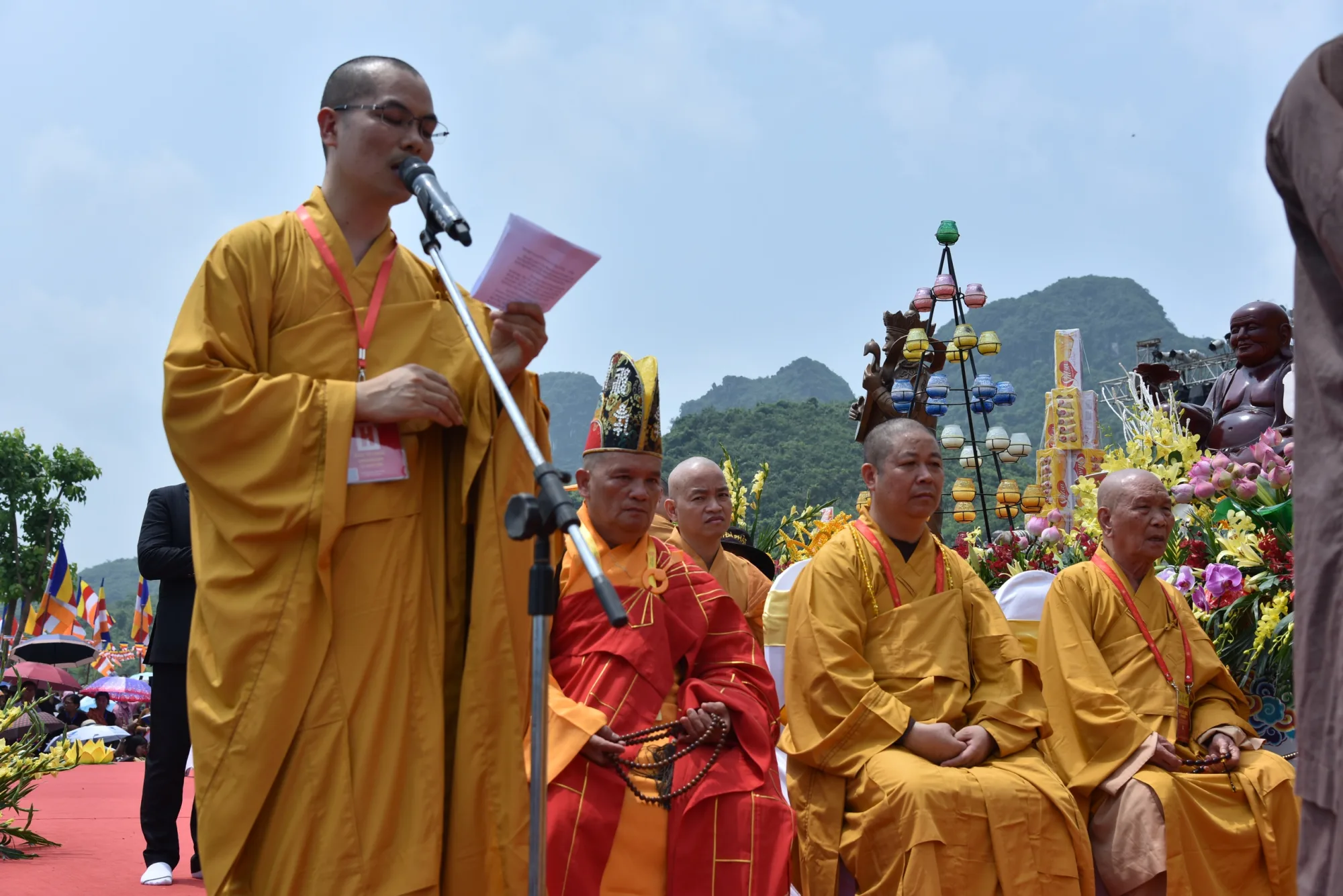Nghi lễ Tắm Phật Kính Mừng Đại Lễ Vesak 2019, Tam chúc, Hà nam
