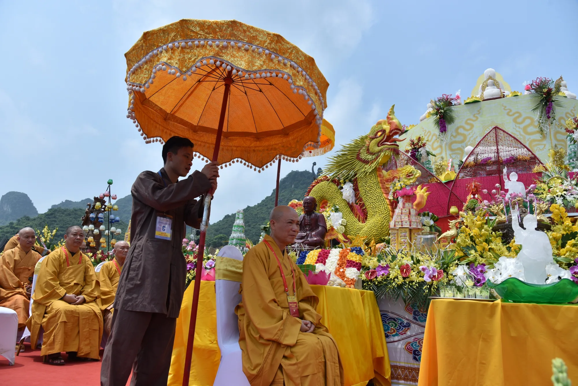 Nghi lễ Tắm Phật Kính Mừng Đại Lễ Vesak 2019, Tam chúc, Hà nam