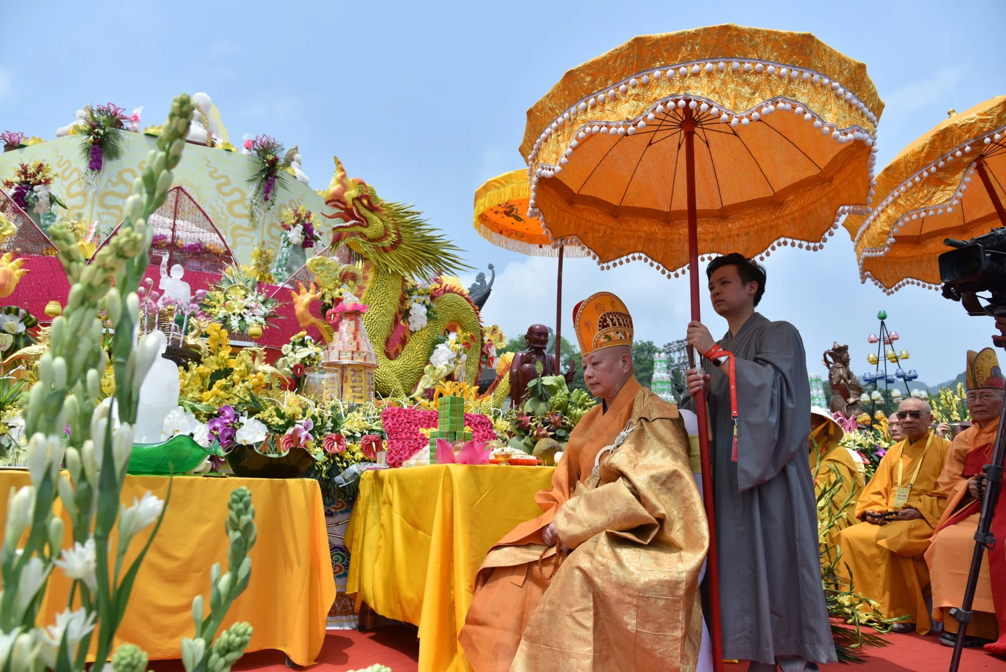 Nghi lễ Tắm Phật Kính Mừng Đại Lễ Vesak 2019, Tam chúc, Hà nam