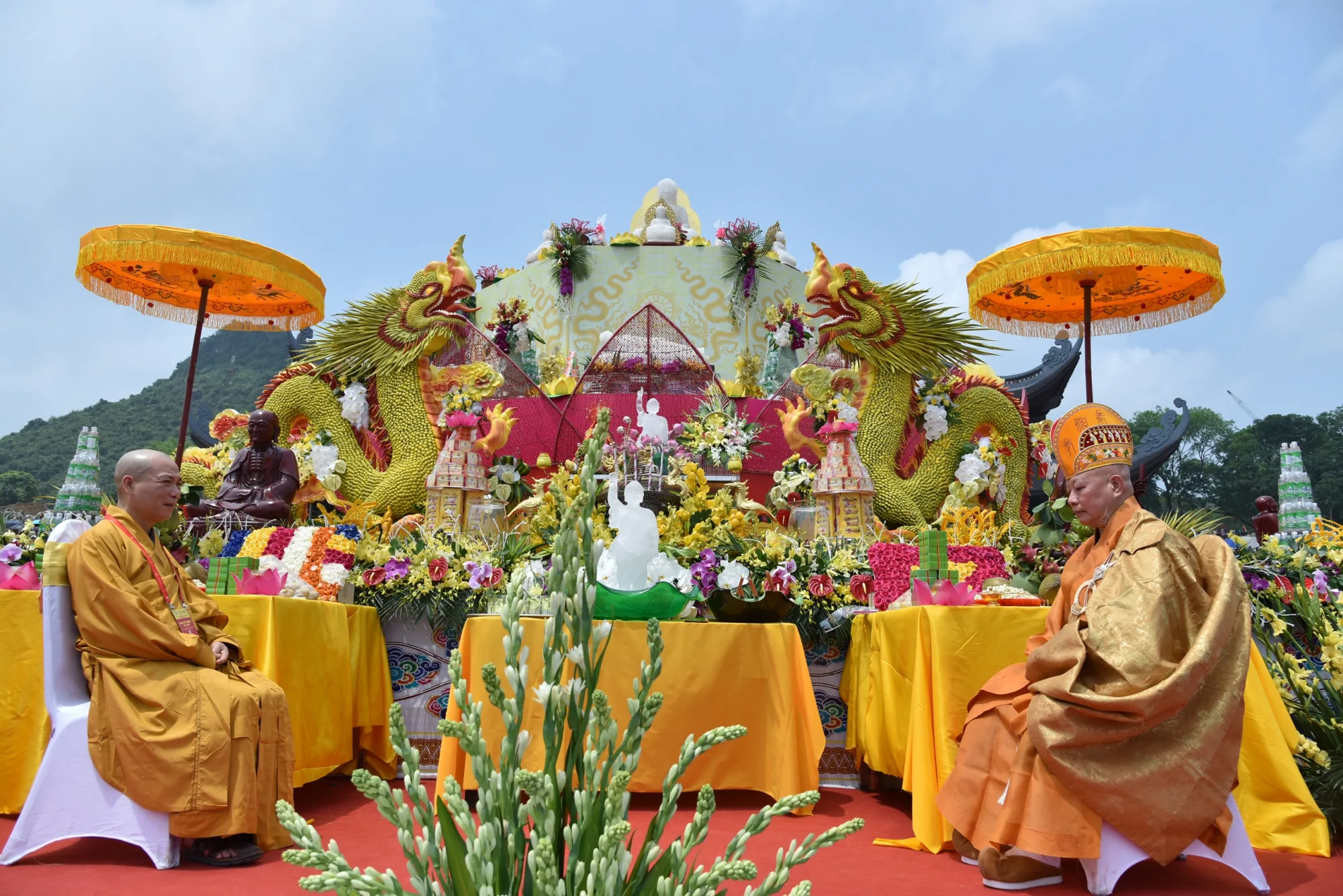 Nghi lễ Tắm Phật Kính Mừng Đại Lễ Vesak 2019, Tam chúc, Hà nam