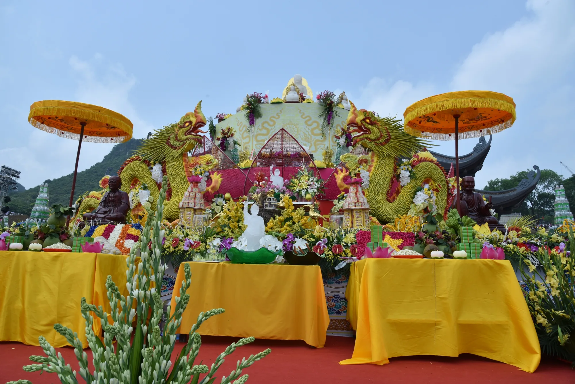 Nghi lễ Tắm Phật Kính Mừng Đại Lễ Vesak 2019, Tam chúc, Hà nam