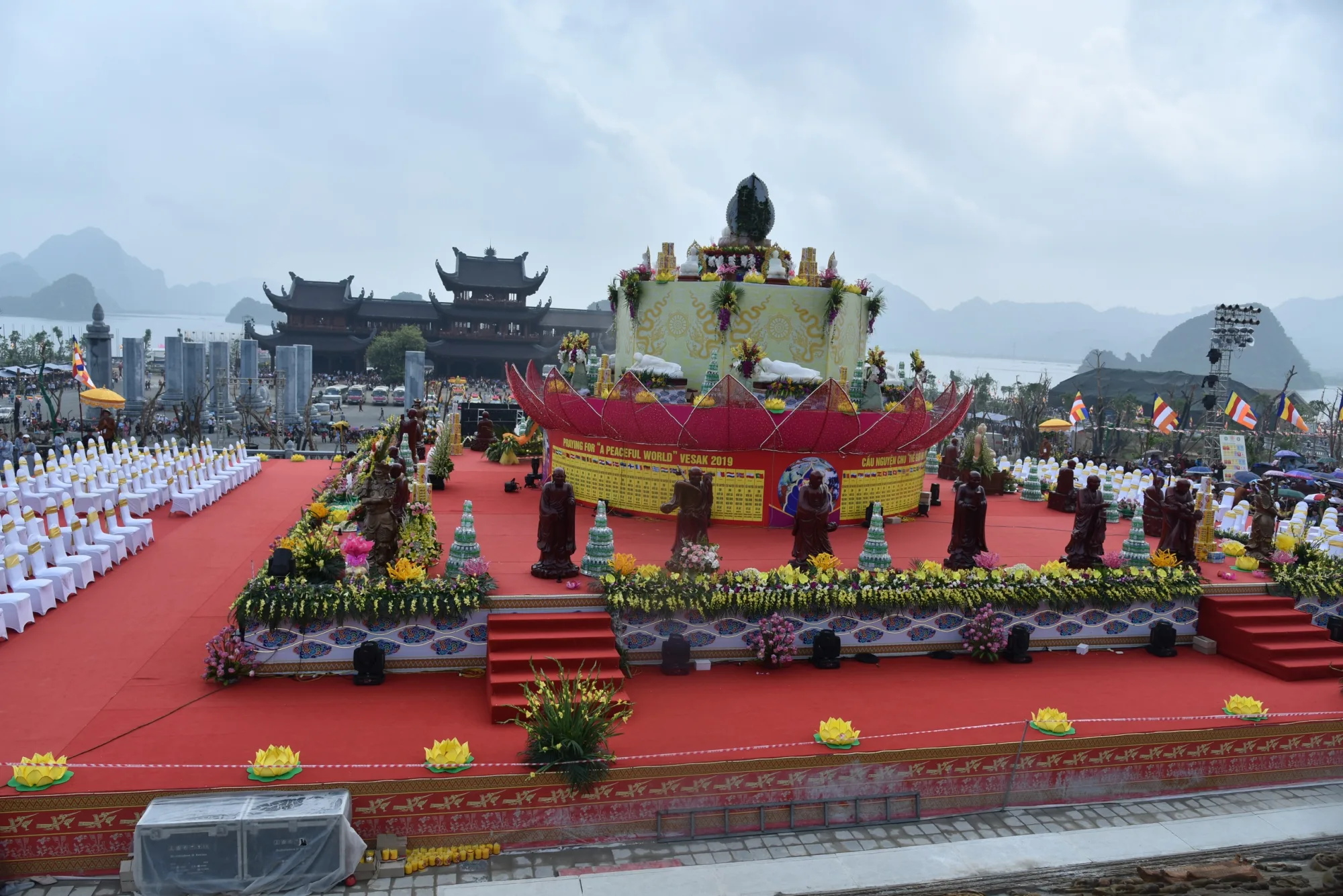 Nghi lễ Tắm Phật Kính Mừng Đại Lễ Vesak 2019, Tam chúc, Hà nam