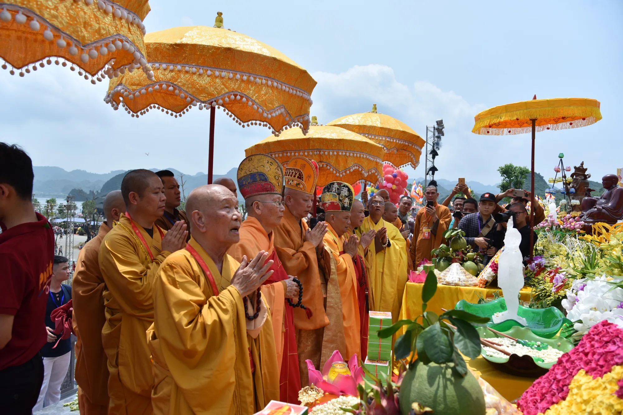Nghi lễ Tắm Phật Kính Mừng Đại Lễ Vesak 2019, Tam chúc, Hà nam