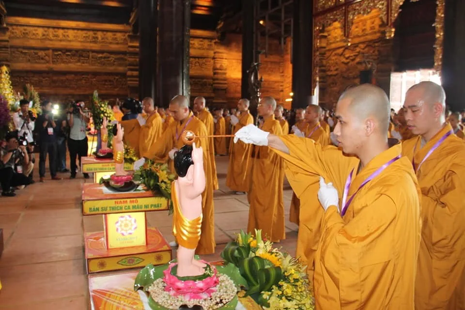 Nghi lễ Tắm Phật Kính Mừng Đại Lễ Vesak 2019, Tam chúc, Hà nam
