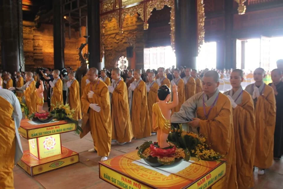 Nghi lễ Tắm Phật Kính Mừng Đại Lễ Vesak 2019, Tam chúc, Hà nam