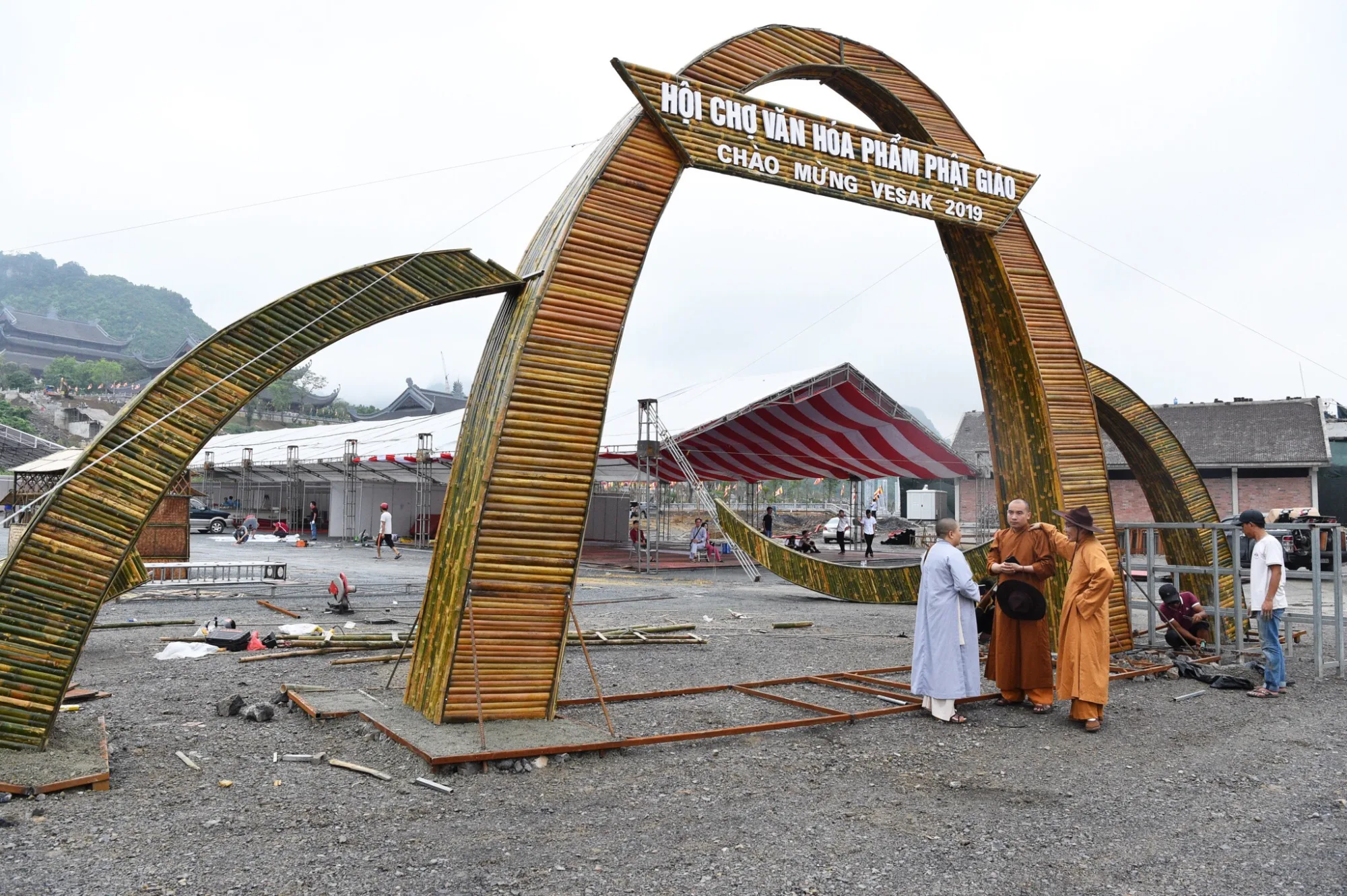 TẤT CẢ ĐÃ SẴN SÀNG CHO ĐẠI LỄ VESAK LHQ 2019