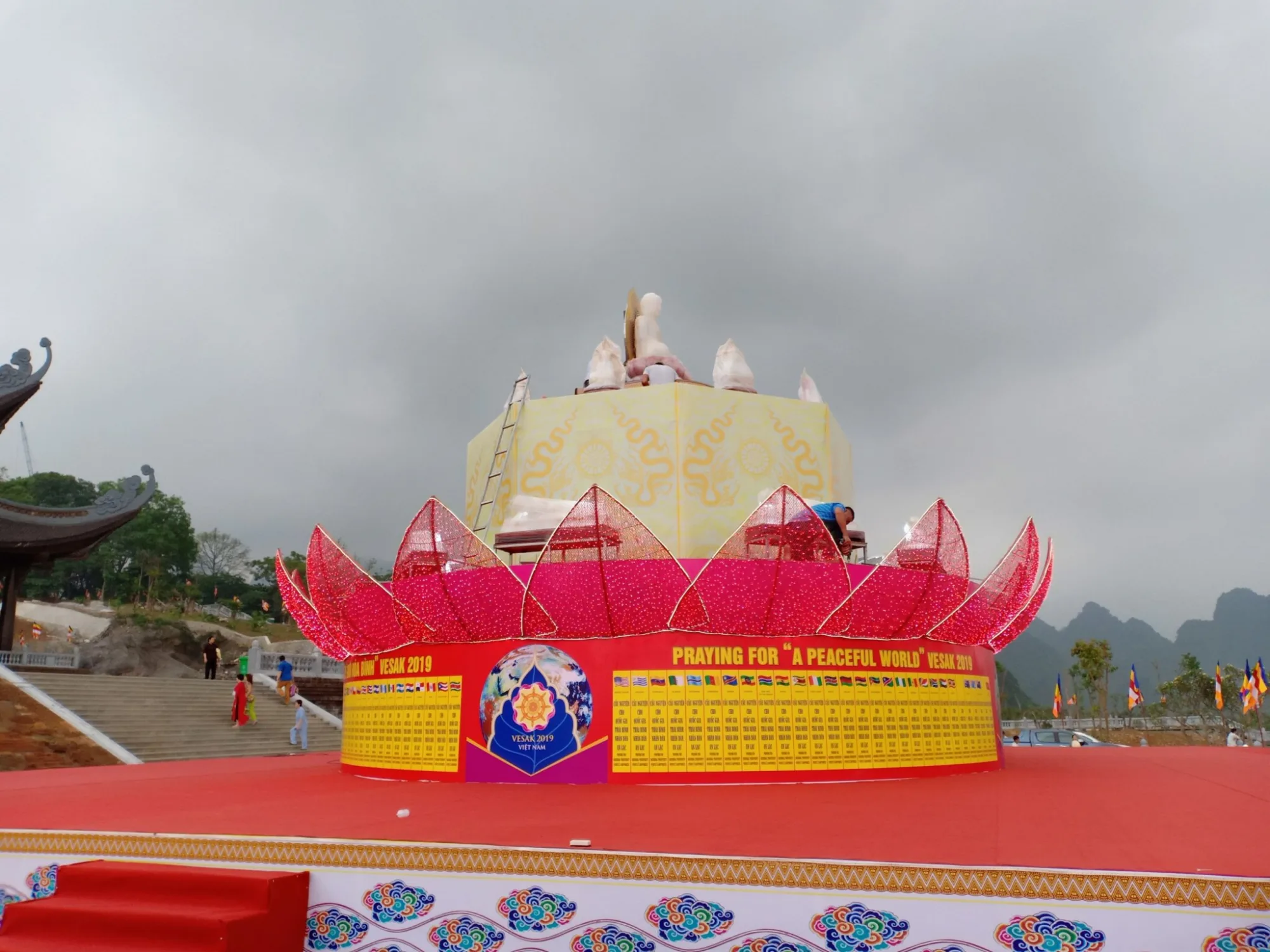 TẤT CẢ ĐÃ SẴN SÀNG CHO ĐẠI LỄ VESAK LHQ 2019