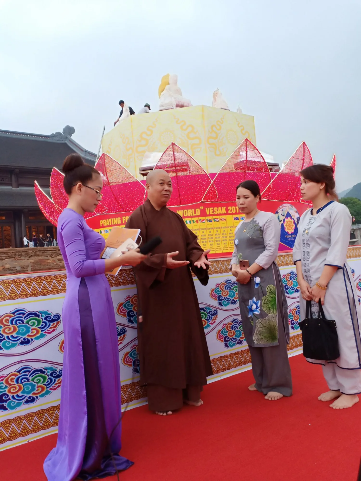 TẤT CẢ ĐÃ SẴN SÀNG CHO ĐẠI LỄ VESAK LHQ 2019