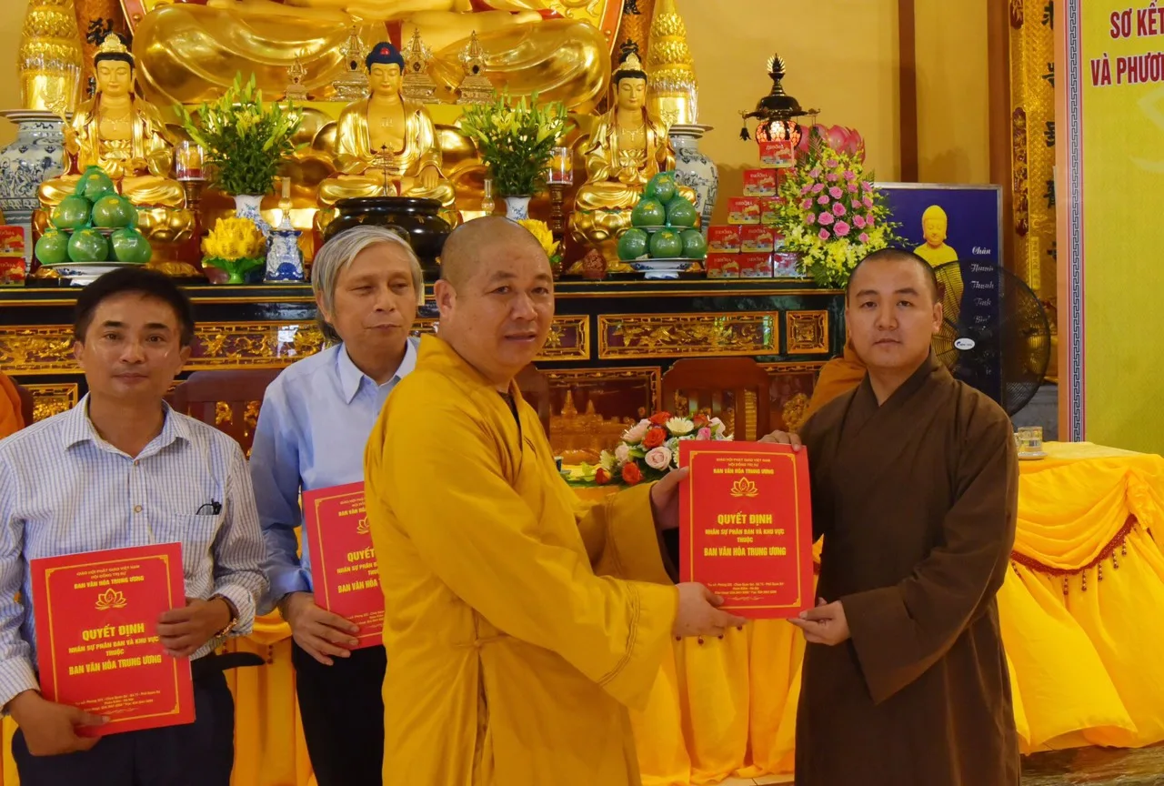 SƠ KẾT CÔNG TÁC PHẬT SỰ 6 THÁNG ĐẦU NĂM VÀ PHƯƠNG HƯỚNG HOẠT ĐỘNG 6 THÁNG CUỐI NĂM 2019 CỦA BVHTU-GHPGVN.