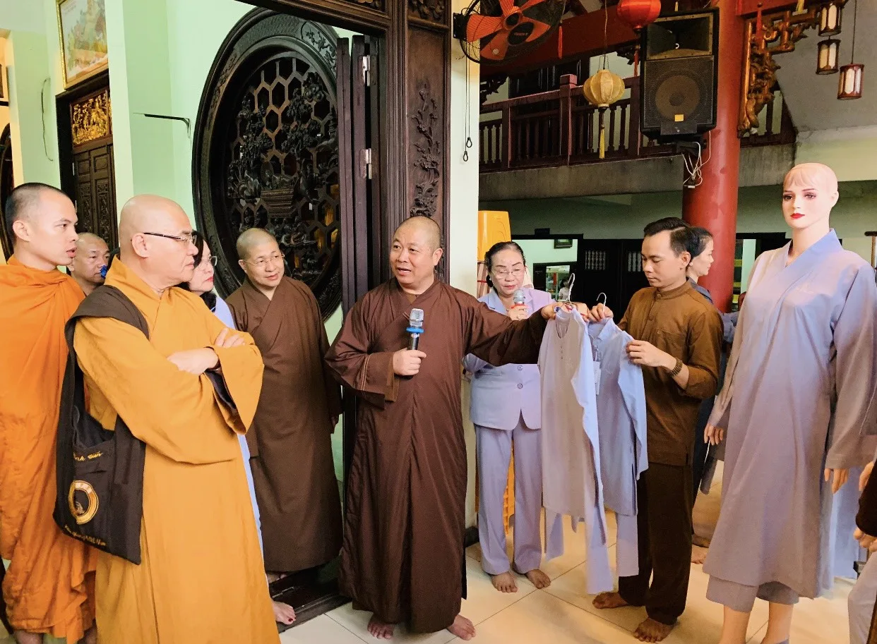 (TP HCM) Ban VHTW GHPGVN: TỌA ĐÀM THẨM ĐỊNH PHÁP PHỤC CƯ SĨ & ĐỀ XUẤT PHƯƠNG ÁN LAN TỎA PHÁP PHỤC TĂNG NI