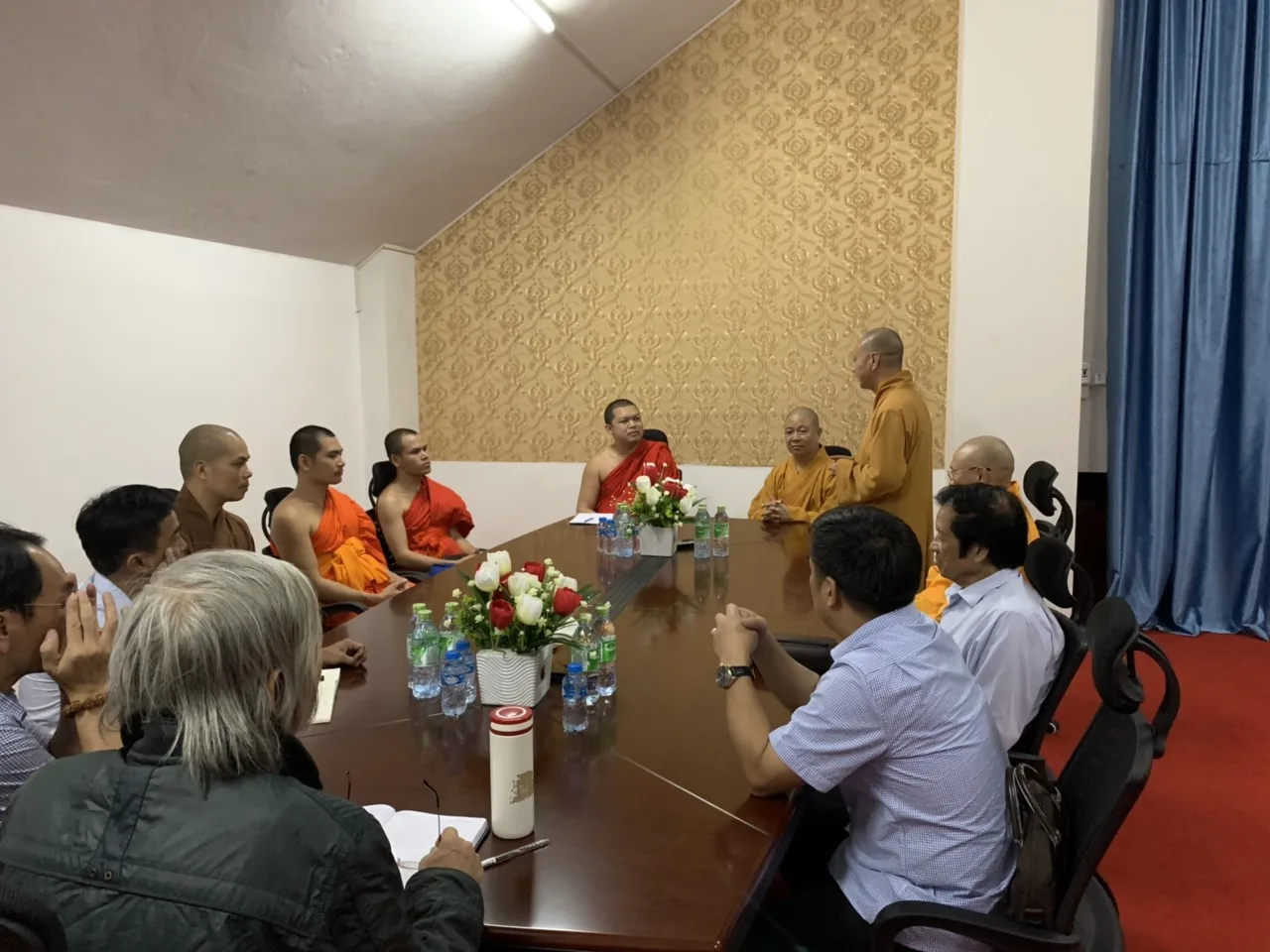 Ban Văn hóa TƯ GHPG VN: KHẢO SÁT CÁC NGÔI CHÙA VIÊT NAM TẠI NƯỚC LÀO