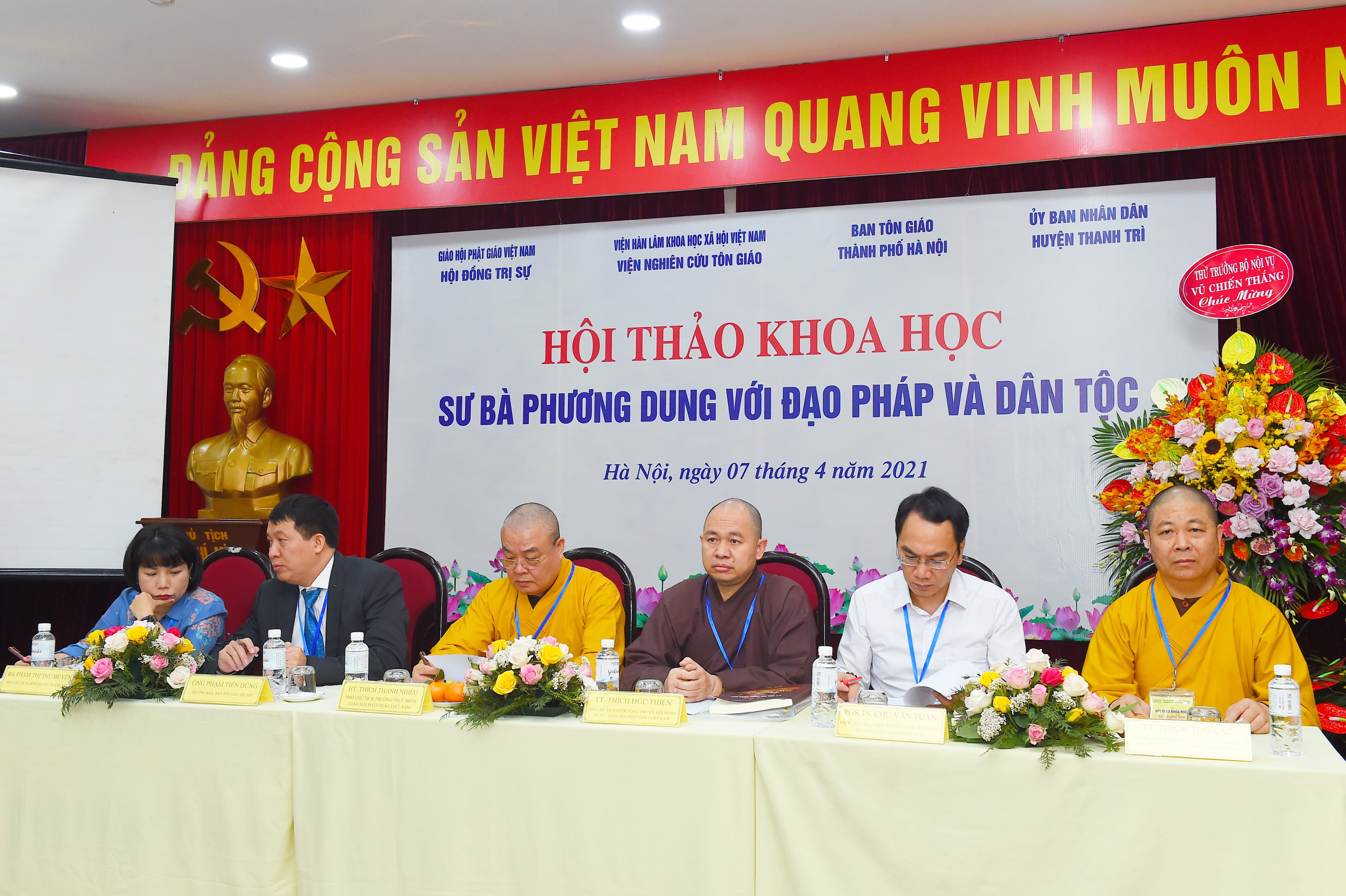 Hà Nội: Hội thảo khoa học Sư bà Phương Dung tại Viện nghiên cứu Tôn giáo - Phật tử Việt nam