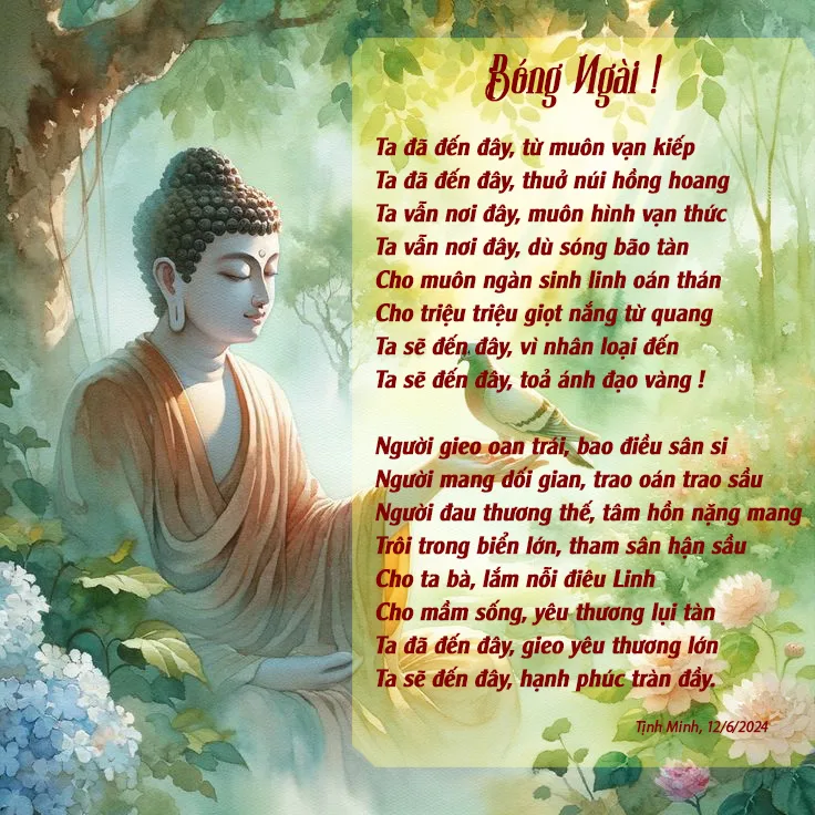 Thơ: Bóng Ngài