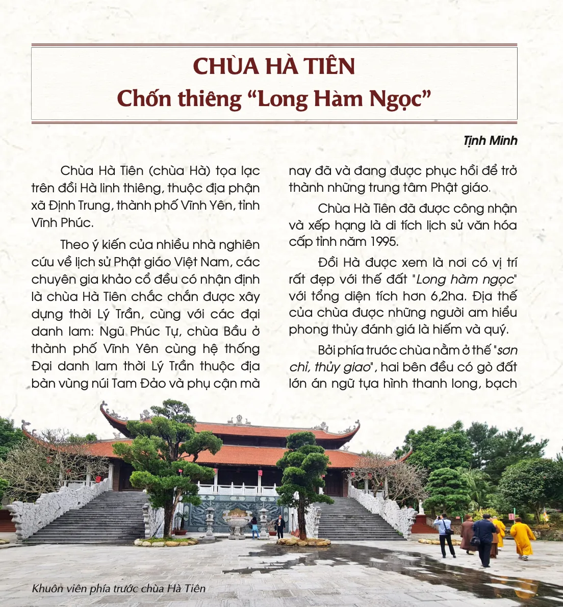 Chùa Hà Tiên - Chốn thiêng "Long hàm Ngọc"