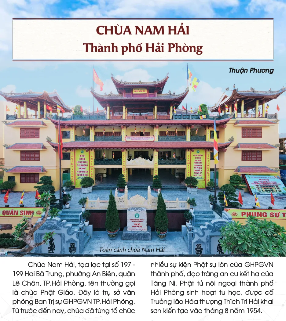 Chùa Nam Hải - Thành phố Hải Phòng