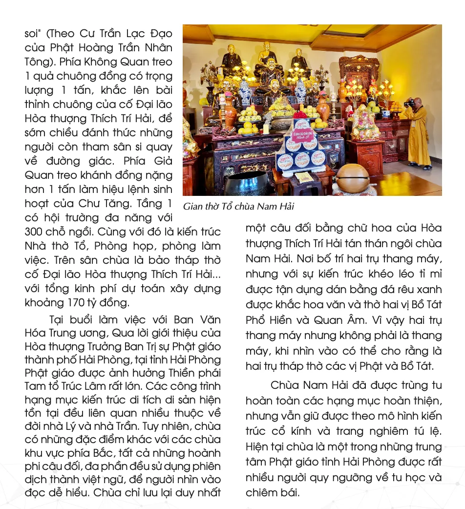 Chùa Nam Hải - Thành phố Hải Phòng