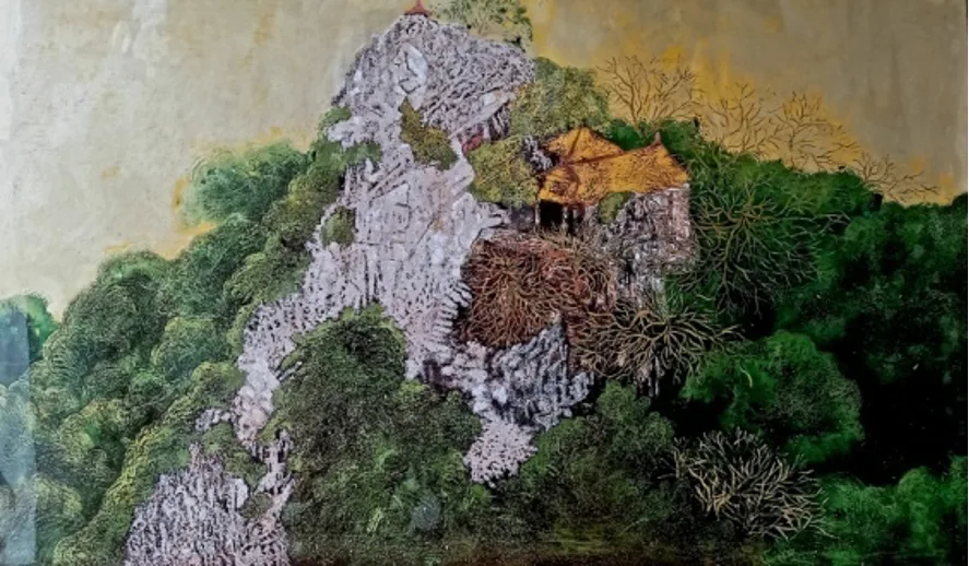 Tranh: Vô vi cổ tự