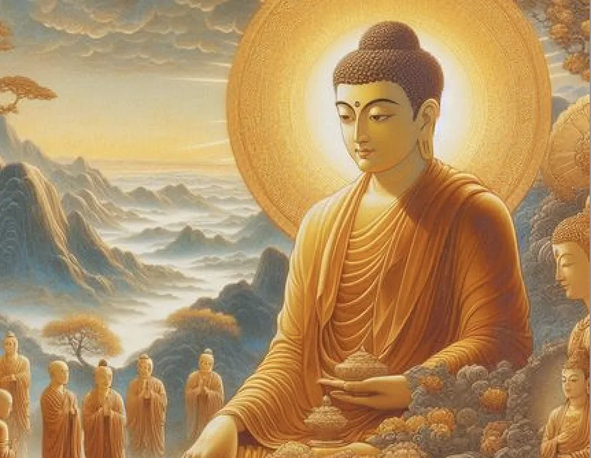 Dầu nói năng ngàn lời, Nhưng không gì lợi ích, Tốt hơn một câu nghĩa, Nghe xong, được tịnh lạc.