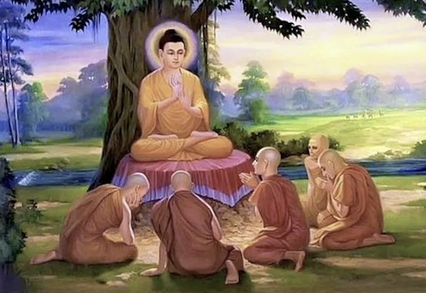 Kinh Trung Bộ: Kinh Ví dụ Tấm vải