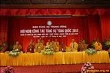 Ninh Bình: Hội nghị công tác Tăng sự toàn quốc 2015