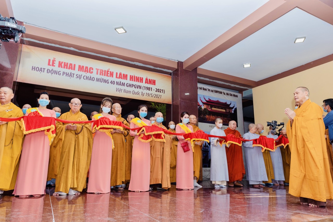 TP.HCM: Ban Văn hóa Phật giáo thành phố tổ chức triển lãm chào mừng 40 năm ngày thành lập GHPGVN