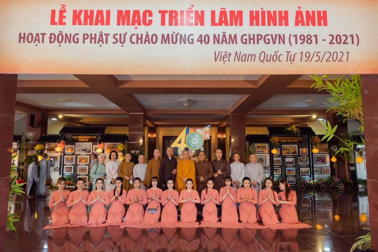 TP.HCM: Ban Văn hóa Phật giáo thành phố tổ chức triển lãm chào mừng 40 năm ngày thành lập GHPGVN