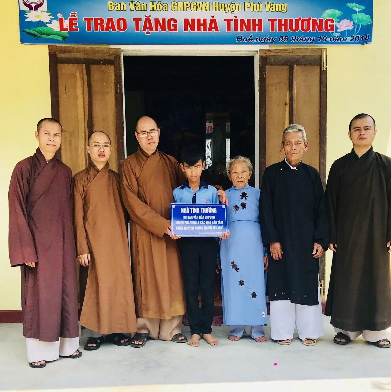 Thừa Thiên – Huế: Lễ trao nhà tình thương