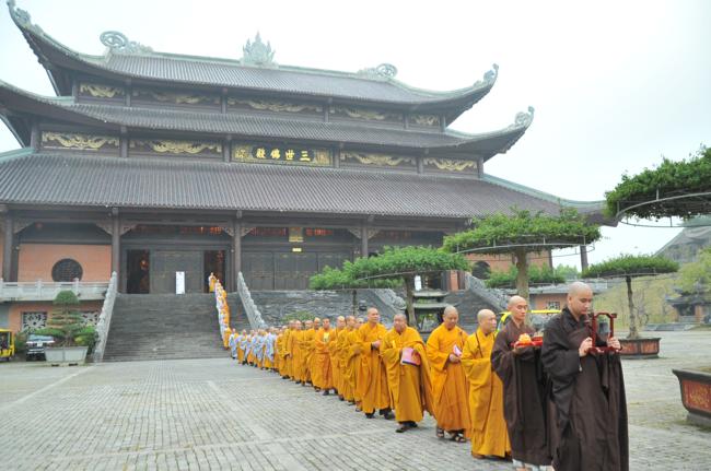Ninh Bình: Giới đàn Quốc sư Nguyễn Minh Không năm 2018