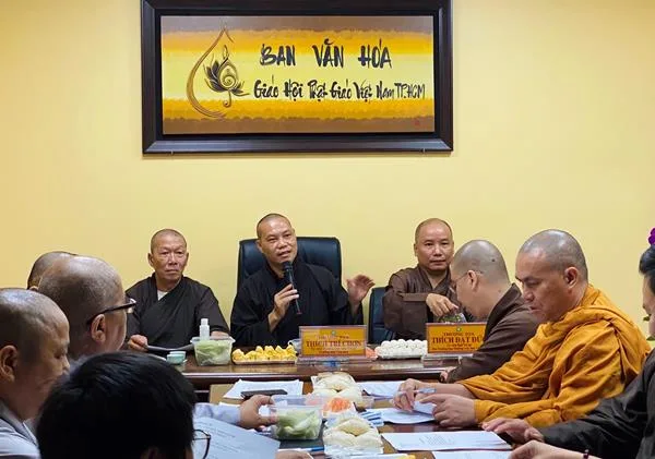 TP.HCM: Ban Văn hoá Phật giáo thành phố họp sơ kết 6 tháng đầu năm và kế hoạch cuộc thi: “Nguyện làm con thảo”.